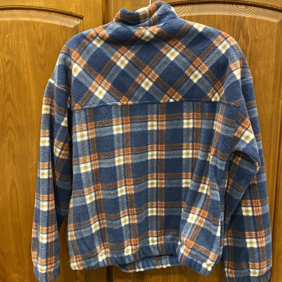 NWT Kori plaid fleece pullover size medium - Picture 5 of 6